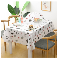 Waterproof , Oil-proof Tablecloth and Dustproof Tablecloth YST-201102KIT-2-8