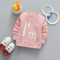 Bear Leader Clothes 2019 New Spring Style Children Cartoon T-shirt  Baby Tops Boy Tees 1-4Years Long-Sleeve Kids Clothing Shirts - AL081 Pink, 18M YSTE-14252