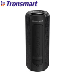 Tronsmart T6 Plus Bluetooth Speaker 40W Portable Speakers Colums Deep Bass Soundbar with IPX6 Waterproof,TWS,for Siri,SoundPulse - China, Black Speaker YSTE-15099