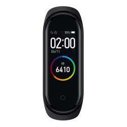 Xiaomi Mi Band 4 on2019(Color AMOLED Screen+5 ATM waterproof+24h heart rate monitor+daily fitness to professional exercise)Black - Global Version 1 PC YSTE-15191