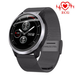 LEMFO 2019 Smart Watch Men PPG + ECG IP68 Waterproof Heart Rate Blood Pressure Sport Smartwatch For Android IOS Phone Aged - Black, China YSTE-15482