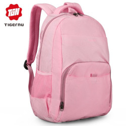 Tigernu Bookbag College School Backpack Mochila Bag Lightweight Foldable Travelling Multi-functional Bags for Teen Girls Boys - Pink, China YSTE-16722
