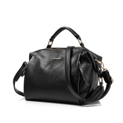LOVEVOOK brand fashion women handbag female shoulder bag high quality soft ladies crossbody bag PU - Black, United States, (30cm<Max Length<50cm) YSTE-17119
