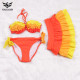 NAKIAEOI 2019 Newest Sexy Bandeau Bikinis Women Swimsuit Push Up Swimwear Brazilian Bikini Set Beach Bathing Suit Swim Wear S~XL YSTE-21096