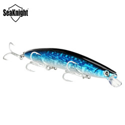 SeaKnight 1PCS SK008 Minnow Hard Fishing Lure 20g 125mm 0.3 ~ 0.9M Artificial Swim Bait 3 Hooks Wobblers Bait Fishing Tackle YSTE-21265