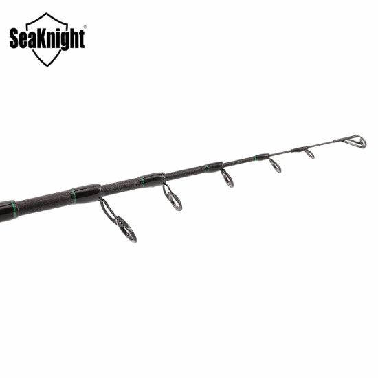 SeaKnight BASHER 2.1M/2.4M 1Pcs Telescopic Lure Fishing Rod Spinning Casting Type Anti-scratch Paint Carbon Rod 5SEC/6SEC/7SEC YSTE-22002