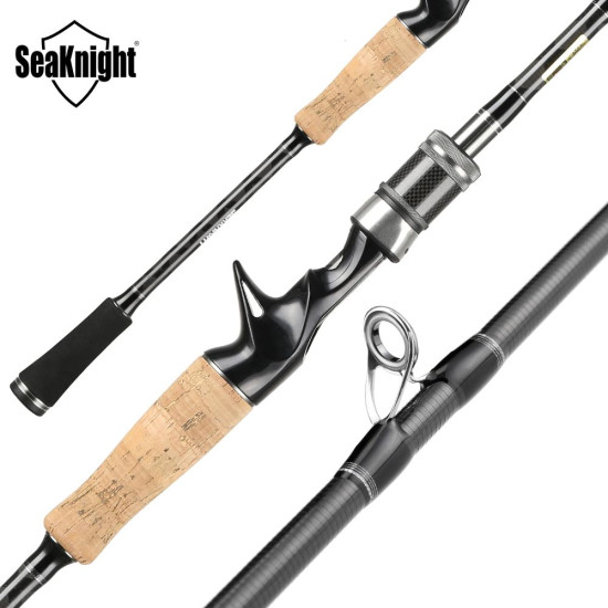SeaKnight Falcon 1.98M 2.1M 2.4M Fishing Rod 2 Tips M&ML Power 2 Sections Lure Rod Spinning / Casting Carbon Rod Fishing Tackles YSTE-22031