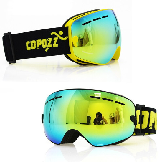 COPOZZ Kids Ski Goggles Small Size for Children Double UV400 anti-fog mask glasses skiing Girls Boys Snowboard goggles GOG-243 YSTE-22687