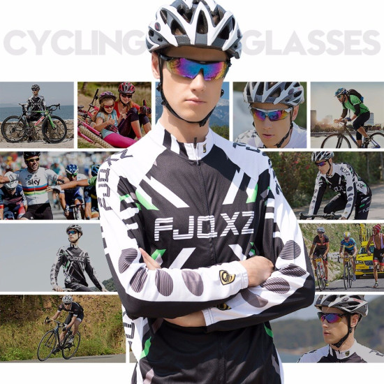 Copozz Polarized Cycling Glasses Outdoor MTB Mountain Goggles Eyewear Bicycle Sun Glasses Bike Sport Sunglasses Myopia 5 Lens YSTE-22847