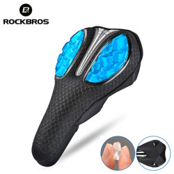 ROCKBROS Bicycle Saddle Liquid Silicon Gels Bike Saddle Cover Cycling Seat Mat Comfortable Cushion Soft Seat Cover for Bike Part YSTE-23607