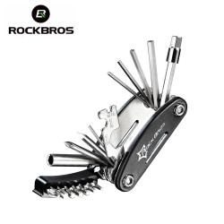 ROCKBROS 16 in 1 Bicycle Tools Sets Mountain Road Bike Multi Repair Tool Kit Hex Spoke Wrench Cycle Screwdriver Tools 2 Styles YSTE-23843