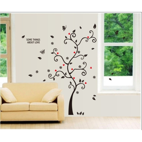 100*120Cm/40*48in 3D DIY Removable Photo Tree Pvc Wall Decals/Adhesive Wall Stickers Mural Art Home Decor 6031 YSTE-25783
