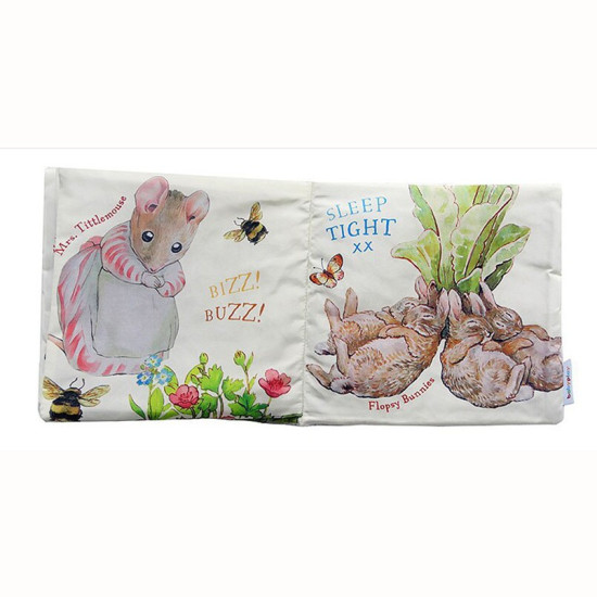 Soft Newborn Educational Toys Cute Peter Rabbit Baby Cloth Books Animal Toys Educational Baby Toys For 0-12 Months Kids Gifts YSTE-26975