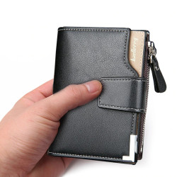 Men's Leather Wallet with Zipper YSTE-27731