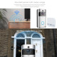 ZWN Smart Wireless Wifi Video Doorbell Intercom 720P Phone Call Door Bell Camera Infrared Remote Record Home Security Monitoring YSTE-29601