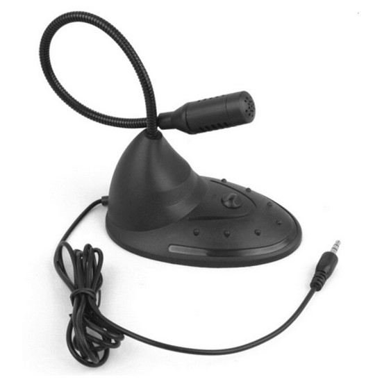 Flexible Stand Mini Studio Microphone 3.5mm for Computer YSTE-30019