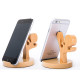 Acoki Universal Portable Wooden Style Cellphone Holder Stand Bracket YSTE-30048