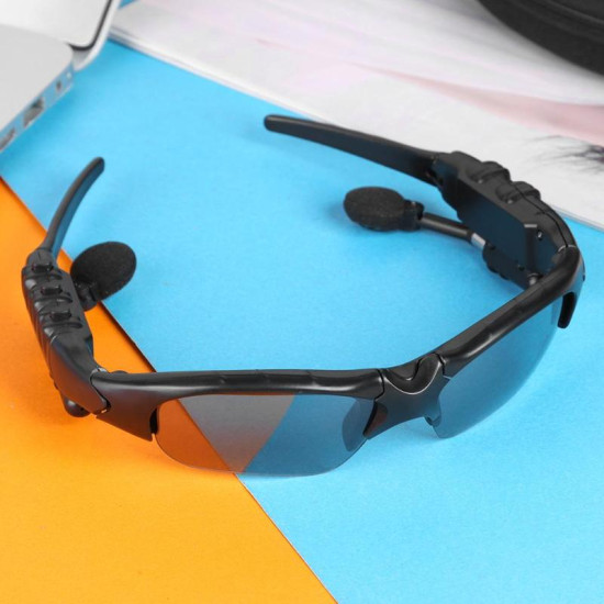 Bluetooth Sunglasses Outdoor Sport Earphone Wireless Stereo Headset with Microphone support YSTE-30079