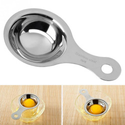 Kitchen Tools Stainless Steel Egg Separator Tool Spoon Egg Yolk White Separator Egg Divider YSTE-30680