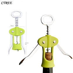 Green Openers Stainless Steel Wine Corkscrew YSTE-30889