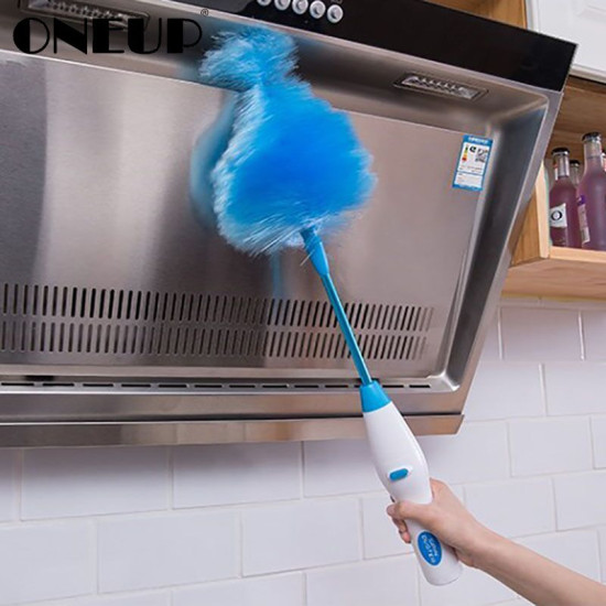 Adjustable Electric Feather Duster Dirt Dust Brush Vacuum Cleaner YSTE-31391