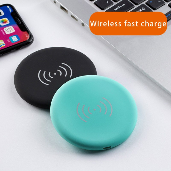 colorful mini wireless charger for phone qi samsung huawei iphone X charging quick charge fast auto universal without wire YSTE-31473