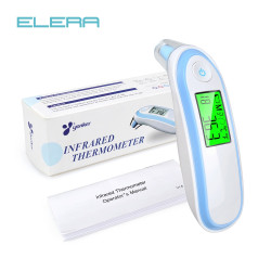ELERA Body Thermometer Infrared Baby Non-contact LCD Digital Ear & Forehead Temperature Child adult medical fever Thermometer YSTE-31524