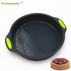 To encounter 9 inch Round Shape 3D Silicone Baking Cake Molds DIY Baking Cake Pans Bakeware Tray And Several Baking Dish Sets YSTE-31628