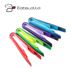 2017 new multi-function 3 in1 3 Pieces/set Colorful Plastic Food Tong Barbecue Bread Clip Kitchen Tools YSTE-31686