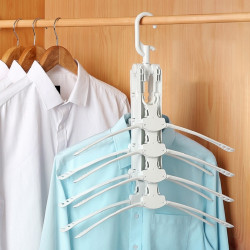 Multi-layers Folding Clothes Hanger Airer 360 Rotation Hanging Laundry Rack Collapsible Drying Clothes Hangers Storage Racks YSTE-31819
