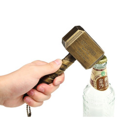Beer Bottle Openers Hammer of Art Thor Shaped Bottle Opener Wine Corkscrew Beverage Wrench Jar Openers For Dinner Party Bar YSTE-31857