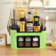 Fashion multifunctional kitchen shelf seasoning box seasoning jar set combination knife holder YSTE-32053