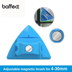 Magnetic Window Cleaner Magnets Glass Wiper Adjustable Surface Brush Window Cleaning Brush YSTE-32141
