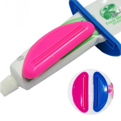 2 Pcs New Manual Toothpaste Squeezer Squeeze Tooth Paste Tube Dispenser Toothpaste Clip Bath Cosmetics Cleanser Extruder Clamps YSTE-33790