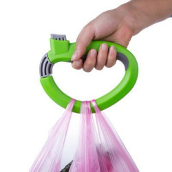 Creative portable plastic bag to mention food extractor labor-saving handy hand-held YSTE-33926