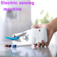 Mini electric sewing machine multifunctional handheld sewing clothes /dress /Fabric handy stitch  household items quilting tools YSTE-33998