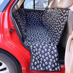 Big Size Pet Carriers for In-Car Use - Black Footprint, 130 x 150 x 38 cm YSTE-3820