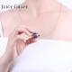 Juicy Grape Hand Painted Teapot Pendant Long Chain Choker Enamel Necklace Fashion Jewelry Bijoux Femme Bijuteria Gifts For Women YSTE-39189