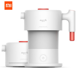 Xiaomi Mijia Deerma 0.6L Folding Portable Water Kettle Handheld Electric  Flask Pot Auto Power-off Protection Wired Kettle YSTE-39311