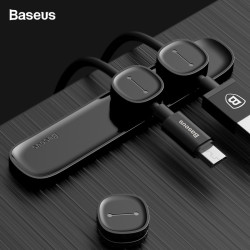 Baseus Magnetic Cable Organizer USB Management Winder Clip Desktop Workstation Wire Cord Protector Cable Holder For iPhone YSTE-39769