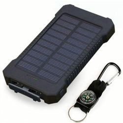 Portable Waterproof Solar Power Bank 20000mah Dual-USB YSTE-4920