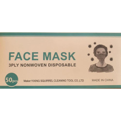 Face Mask 3ply Nonwoven Disposable