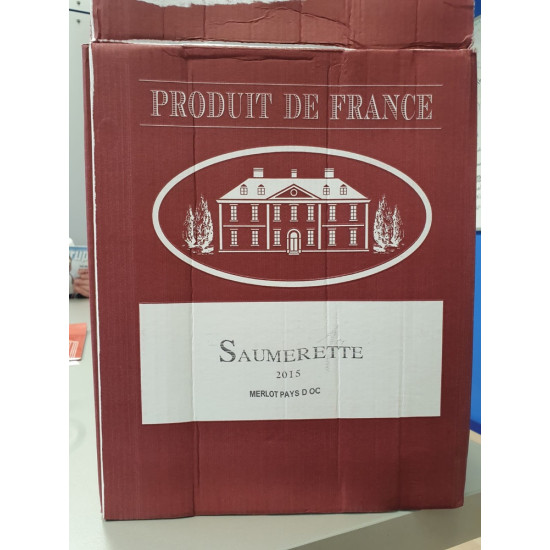 Saumerette 2015 red wine